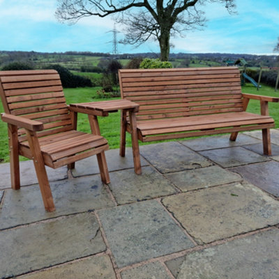 B&Q -  Valley 4 Seat Set 1Xc 1X3B Angled Tray
