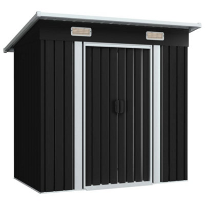 Berkfield Garden Shed Anthracite Steel