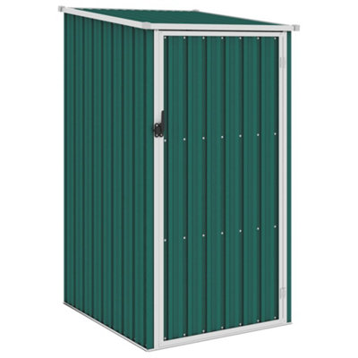 Berkfield Garden Shed Green 87X98X159 Cm Galvanised Steel