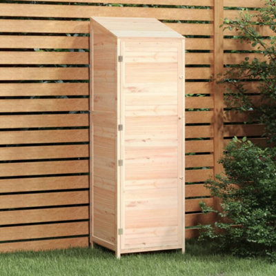 Berkfield Garden Shed 55X52X174.5 Cm Solid Wood Fir