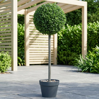 Uno Artificial Potted Topiary Tree from B&Q