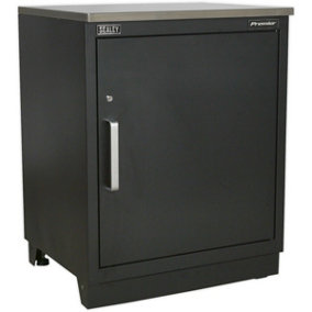 775mm Heavy Duty Modular Floor Cabinet - One Door - Steel - Adjustable Shelf