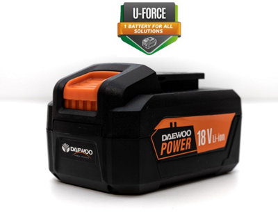 Daewoo Battery U-Force 18V 4000Mah Lithium Ion from B&Q