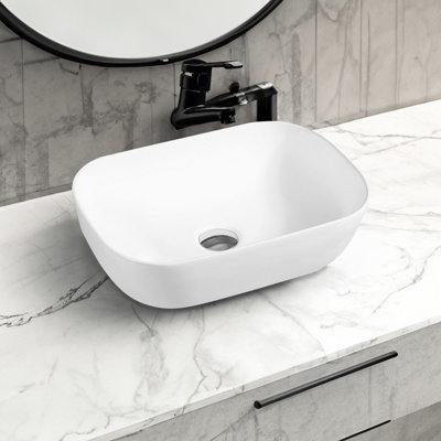 7840 Ceramic Vert Oblong Countertop Basin