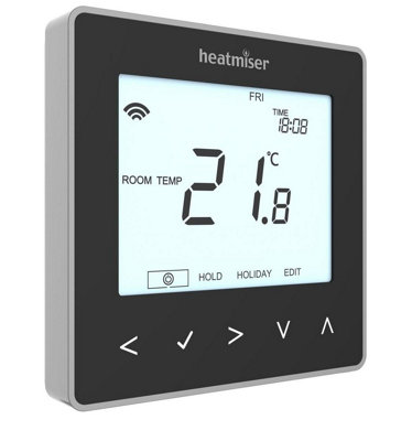Heatmiser Neostat V3 Programmable ThermostatSapphire Black from B&Q