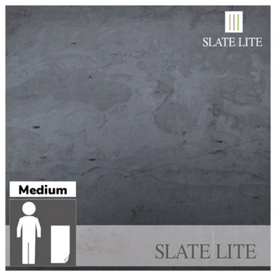 B&Q -  Nero Slate Veneer 122 X 61Cm Sheet