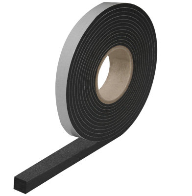 15mm Wide Expanding Foam Tape Weather Seal Eaves Filler Draught Excluder Expansion 2-10mm 12.5M from B&Q