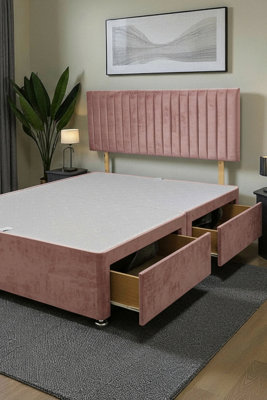 B&Q -  Emily Divan Bed Base 2 Drawers And Headboard