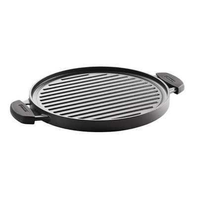 Tramontina Pre-Seasoned 30Cm 2 In 1 Cast Iron Griddle Pan from B&Q