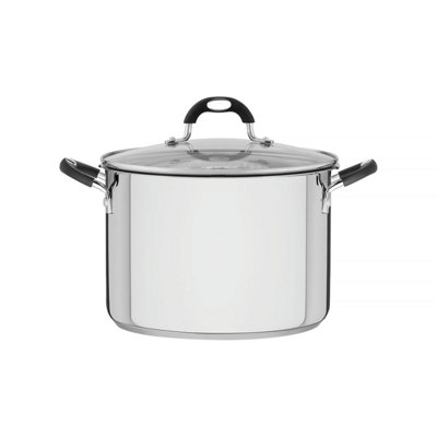Tramontina Stainless Steel Pasta Stock Pot 24Cm (7.8L) from B&Q