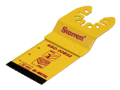 Starrett Kso-00B32 Plunge Bi-Metal Oscillating Blade 40 X 32mm X 18 Tpi Strkso00B32 from B&Q