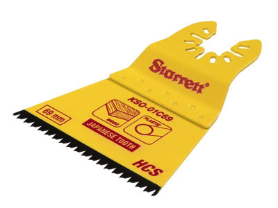 Starrett Kso-01C69 Flat-Sided Hcs Oscillating BladeJapanese Teeth 69 X 42mm X 14 Tpi from B&Q