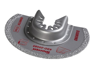 Starrett Kso-20085 Industrial Diamond Grit Oscillating Blade 85mm Strkso20085 from B&Q