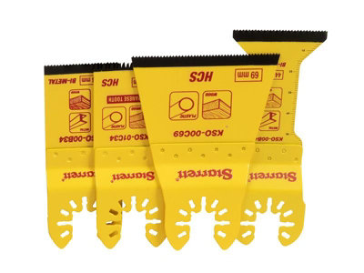 Starrett Kso-0400 Professional Oscillating Blade Set4 Piece Strkso0400 from B&Q