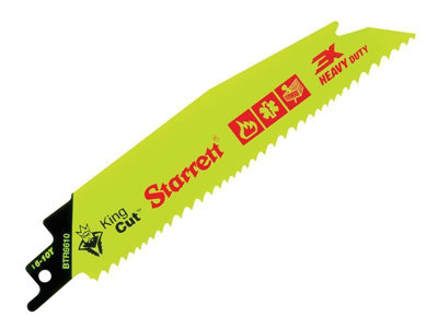 B&Q -  Btr6610-5 King Cut™ Reciprocating Saw Blades 6-10Tpi152 X 25 X 1.60mmPack Of 5