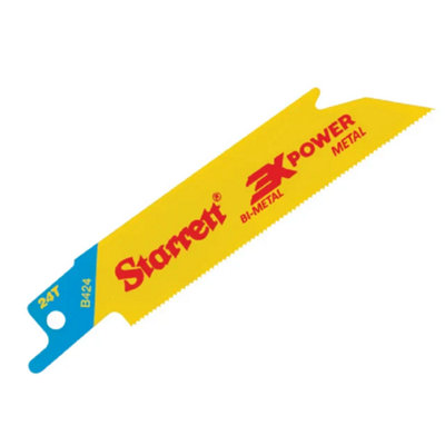 B&Q -  B424-5 Metal Cutting Reciprocating Saw Blades 24Tpi100 X 19 X 0.90mmPack Of 5