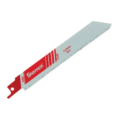 Starrett Carbide Grit Reciprocating Saw Blade 152Mm Coarse 30