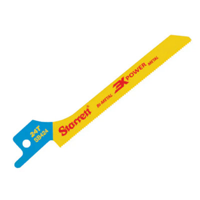 B&Q -  Sb424-5 Metal Cutting Reciprocating Saw Blades 24Tpi (Scroll Cutting)100 X 8 X 0.90mmPack Of 5