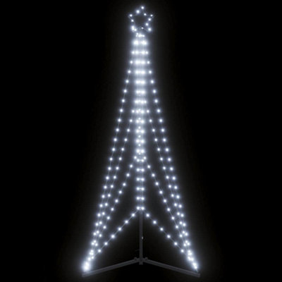 Berkfield Christmas Tree Light 363 Leds Cold White 182 Cm from B&Q