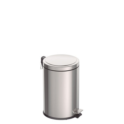 Tramontina Stainless Steel Pedal Bin - Silver / 20L - Image 6