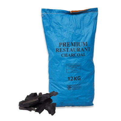 Premium Quality Bbq Grill Oven Cooking Fuel Easy Light Restaurant Lumpwood Charcoal 12Kg from B&Q