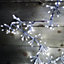 78cm Cool White 300 LED Window Star Silhouette Lit Outdoor Christmas Decorations