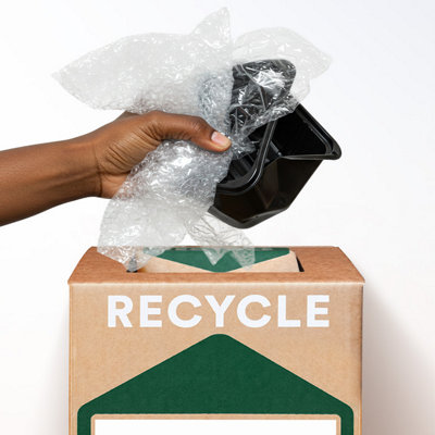 78L Mixed Recycling Box Soft and Rigid Plastic Eco Friendly Waste ...