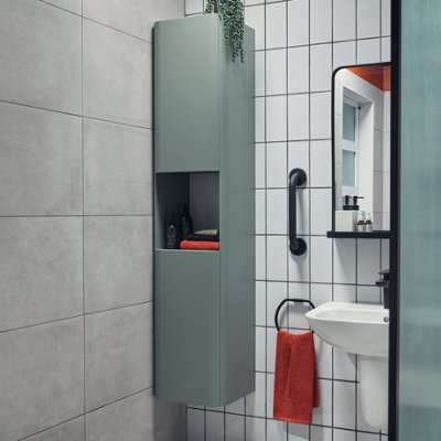 Shop bathroom cabinets.