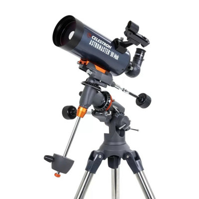 Xample Celestron 90Eq Astromaster Maksutov-Cassegrain Telescope With Equatorial Mount, Starpointer Finder & Adjustable Tripod