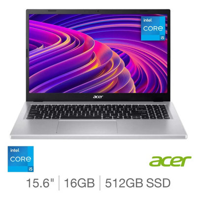 Acer aspire go 15, intel core i5, 16gb ram, 512gb ssd, 15. 6 inch laptop, nx. Jd9ek. 00j
