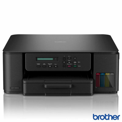 Brother Dcp-T580Dw 3-In-1 Ink Tank Printer Wireless All-In-One Printer With Duplex Printing, 5Ghz Wi-Fi, Lcd, High-Yield Inks