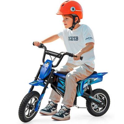 Costway Kids Electric Motorcycle 24 V Kids Dirt Bike W/22 Km/h