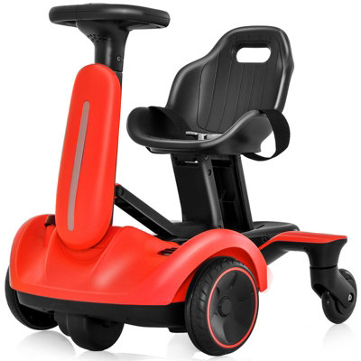 Costway Spin Kids Ride On Drift Car Children 6V Electric Go Kart Toys