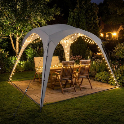 Costway 3.1 X 3.1 M Pop Up Camping Tent Outdoor Sunshade Canopy For Picnic Fishing