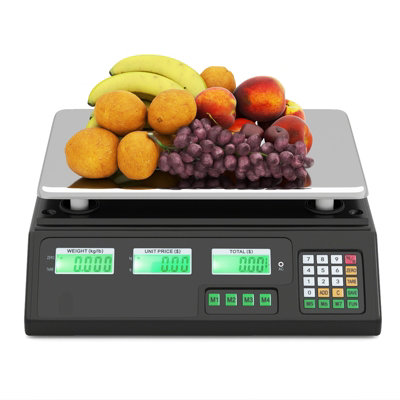 Costway 40Kg Price Computing Scale Digital Commercial Food Scale With Counting Function For Farmers Market from B&Q
