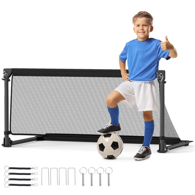 Gainoom Soccer Goal With Net100 X 50 X 47 Cm Foldable Pop-Up Football Training Equipment Easy Setup from B&Q