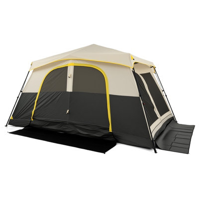 Costway 10 Person Instant Cabin Camping Tent With Rainfly 399 X 267 Cm