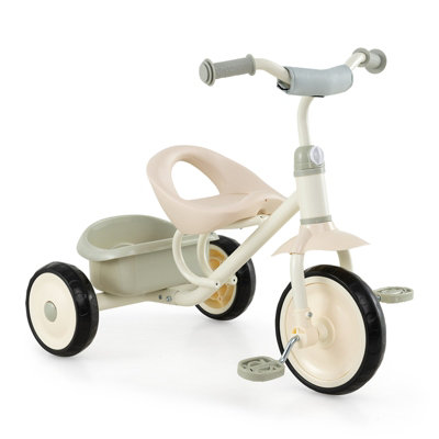 B&Q -  3-Wheel Kids Trike W/ Removable Rear Storage Basket