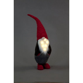 79cm Glowing Christmas Gnomes Doll LED Gonk Handmade Santa Decoration