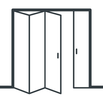 Folding doors