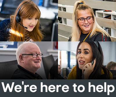 We're here to help - contact our customer support team.