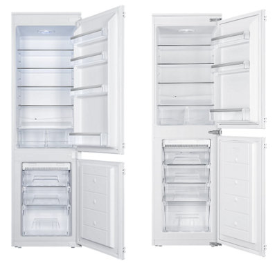 Two Goodhome integrated fridge freezers