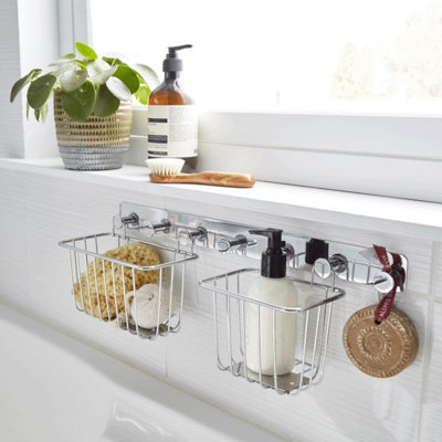 Shop shower caddies and baskets.