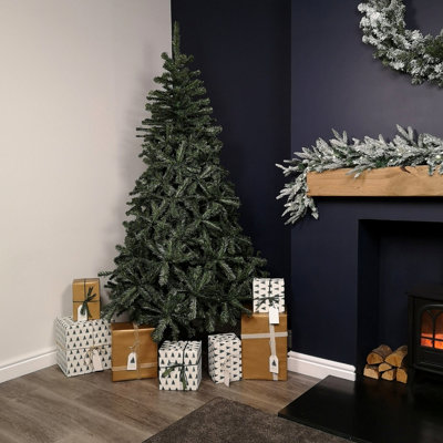 7ft (2.1m) Woodcote Spruce Artificial Christmas Tree Price Comparisons | Compare The Build