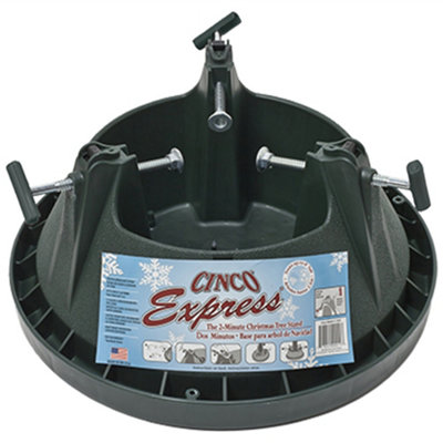 7ft Cinco Express Christmas Tree Stand Heavy Duty Xmas Water Resevoir Price Comparisons | Compare The Build
