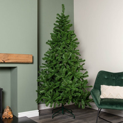 7ft Colorado Spruce Christmas Tree In Green With 763 Tips 127cm   7ft Colorado Spruce Christmas Tree In Green With 763 Tips 127cm Diameter~5056589197056 01c MP