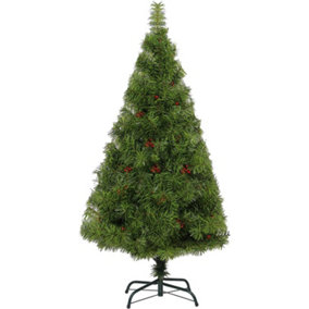 7FT Green Elegant Desiner Bushy Christmas Tree