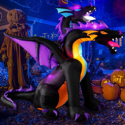 7FT Halloween Inflatables Outdoor Dragon Inflatable Halloween ...