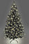 7FT Prelit Black Alaskan Pine Christmas Tree Warm White LEDs