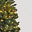 7FT Prelit Warm White Leds Slim Chrismtmas Tree Warm White LEDs